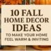 fall home decor ideas