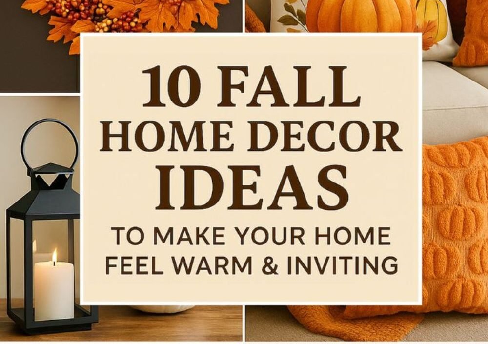 fall home decor ideas