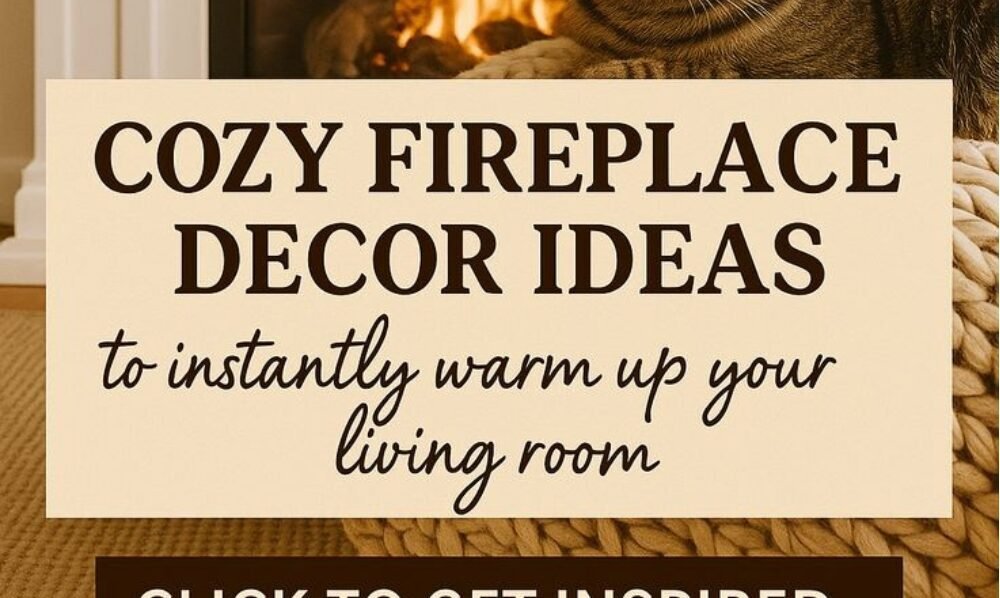 cozy fireplace decor ideas