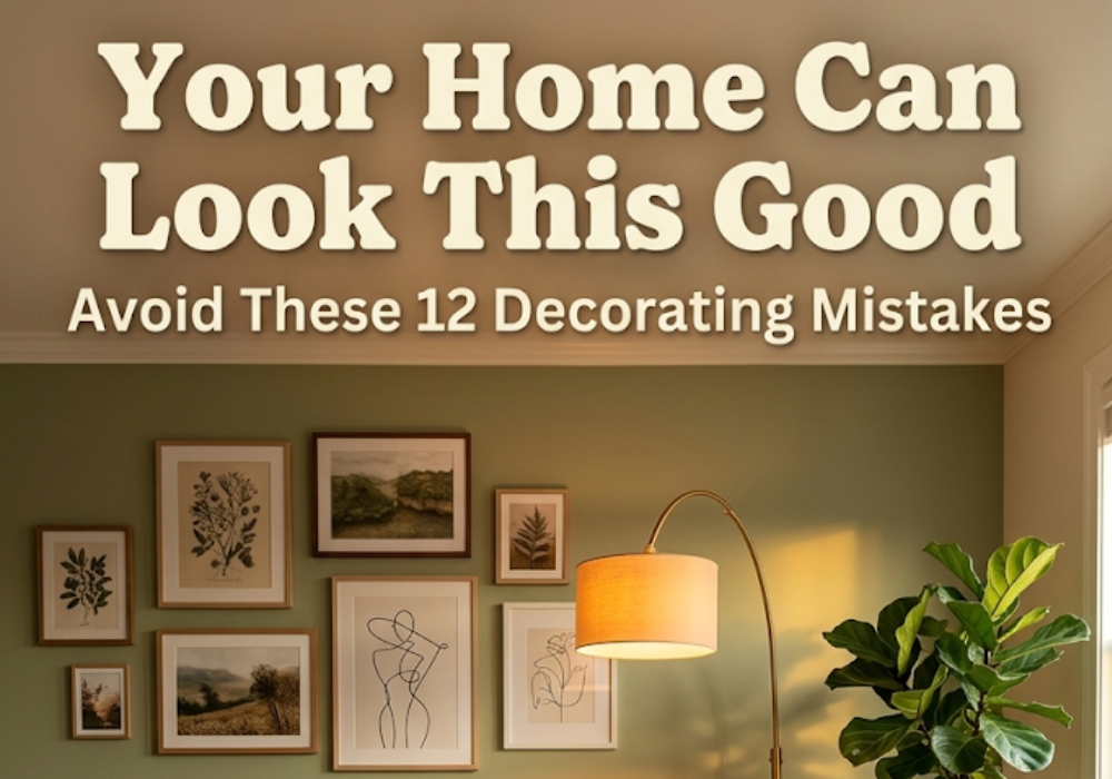 avoid these 12 home decor mistakes and make your living room look this cozy and expensive